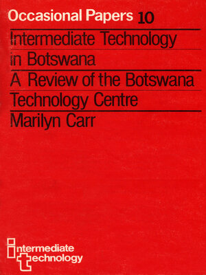 cover image of Intermediate Technology in Botswana